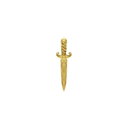 [Anatometal] 18k Gold Dagger Straight