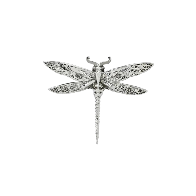 [Anatometal] 18k Gold Dragonfly