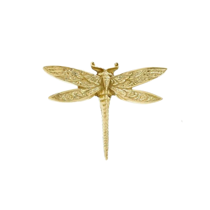 [Anatometal] 18k Yellow Gold Dragonfly