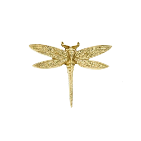 [Anatometal] 18k Yellow Gold Dragonfly