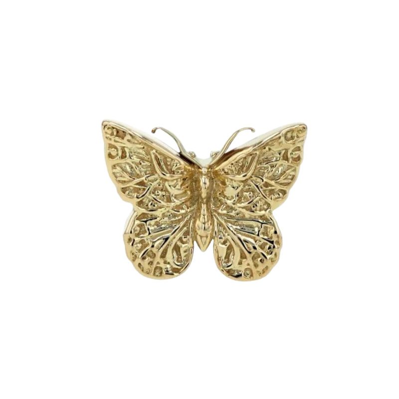 [Anatometal] 18k Yellow Gold Butterfly