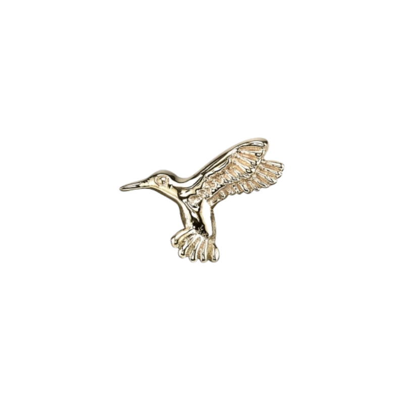 [BVLA] 14k Gold Hummingbird Left Facing