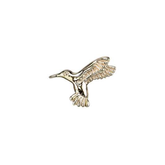 [BVLA] 14k Gold Hummingbird Left Facing