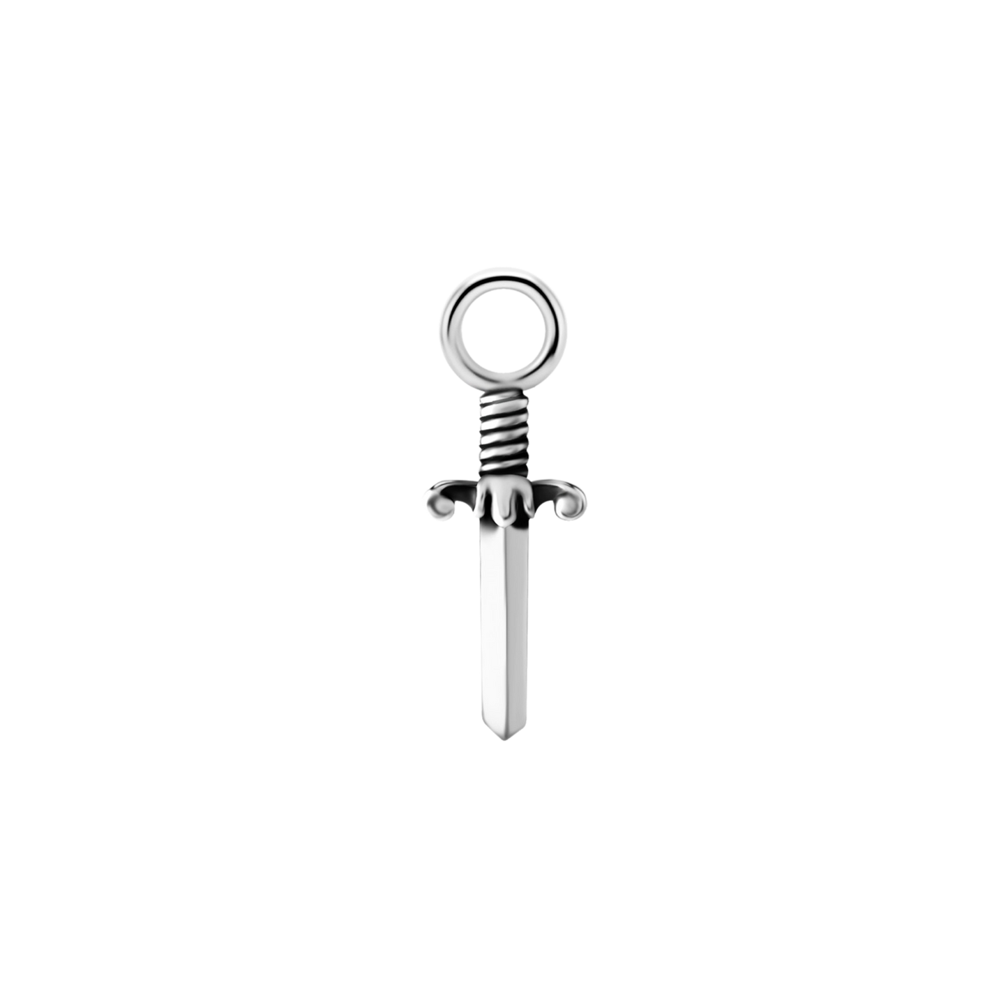 Silver Sword Charms