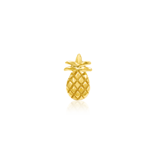 [Junipurr] 14k Yellow Gold Pineapple